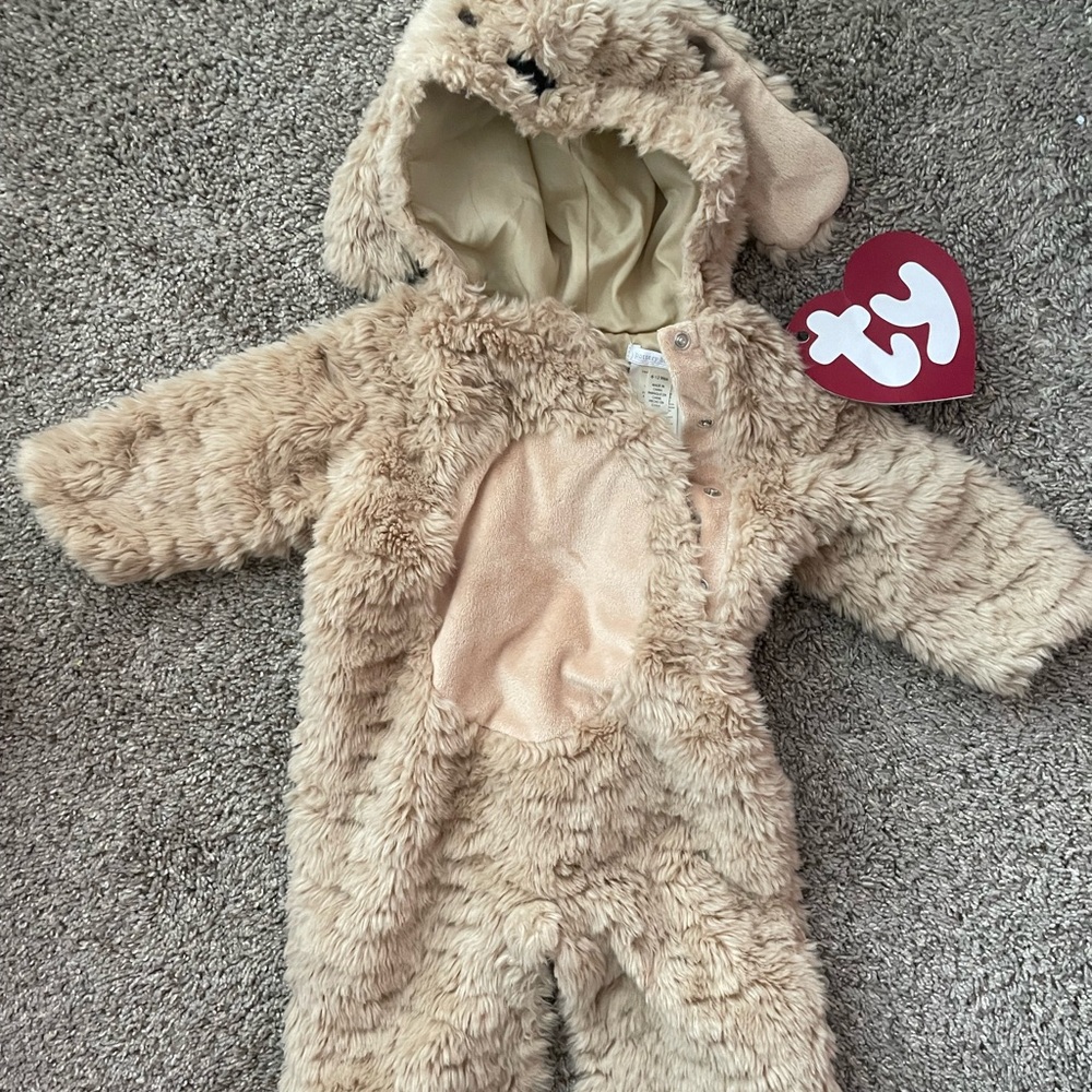 Pottery Barn Kids 6-12 month Beanie Baby Puppy Halloween Costume